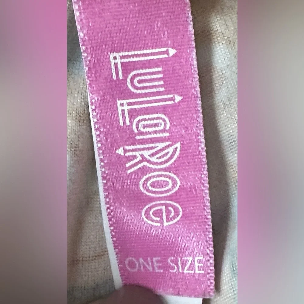 Lularoe Leggings OS  Cheshire Cat Alice In Wonderland Leggings - Picture 4 of 4